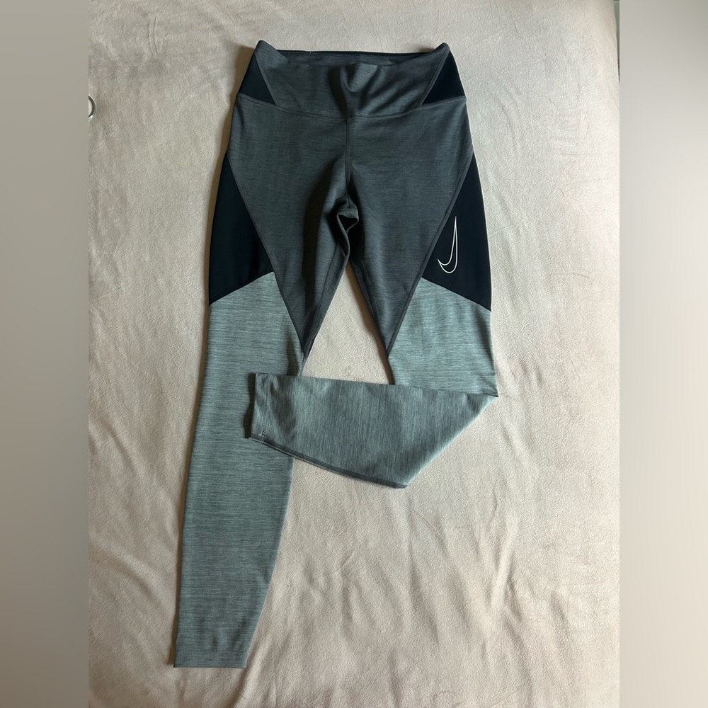 Nike Dri-Fit Grey and Black Leggings